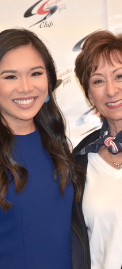 Jenny Mast, 2018 Winter Olympics USA__ Figure Skating Team Manager w_Kim CungWTKR TV Reporter
