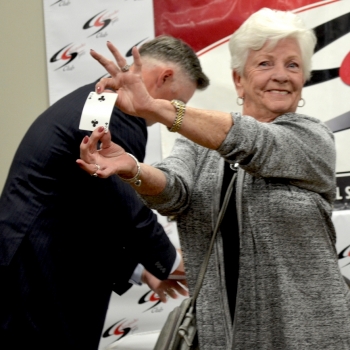 Michael Cuddyer & Jackie Smith ~ Magic Tricks