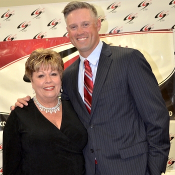 Michael Cuddyer and Carolyn Bernard