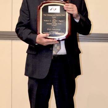 Phil Johnson 2016 CSC Robert G. (Buddy) Bagley Member of the Year