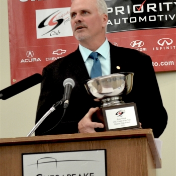 Ryan Wieck Ches HS 2016 Coach of the Year w_Award