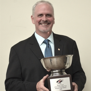 Ryan Wieck Ches HS 2016 Coach of the Year Award