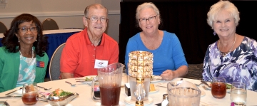 Dr. Ella P. Ward, Glenn Brown, Lynne Harrell, Mindy, Zeigenfuss