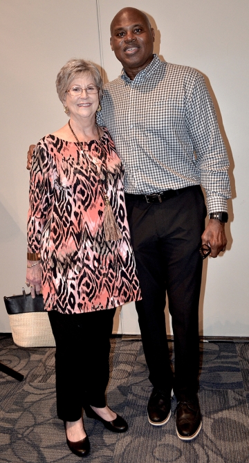 William Fuller, All Pro NFL, CSC Sept 2025 Speaker wFriend, Marsha Kampman