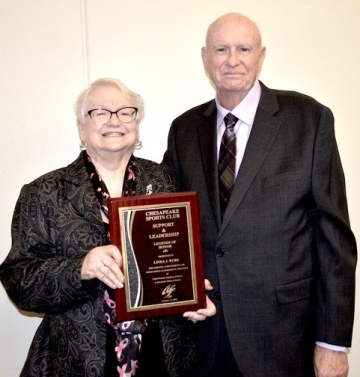 Linda Byrd with husband Lyman Byrd