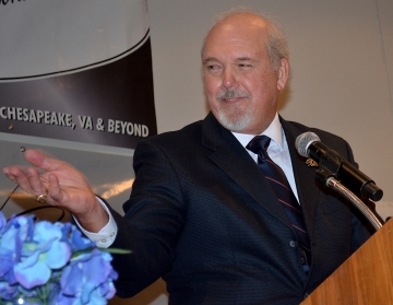 Orlando Goodhope, July 2025 Speaker Being Introduced by Tony Midgette