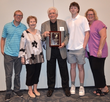 Legends of Honor June 2025 Bill Starrette with Family