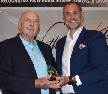 Speaker Bill Holt wWill Driscoll, CSC President