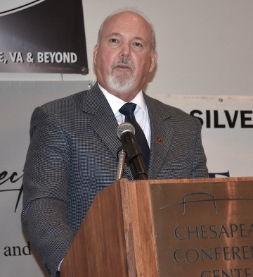 Tony Midgette, CSC Board Member Introducing Speaker Bill Holt