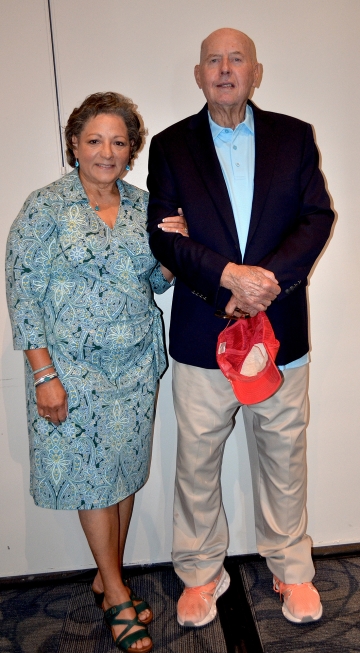 Speaker June 2025 Bill Holt with Wife Jean Holt