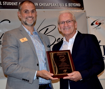 Steve West, CSC Legends of Honor Sept 2025 wWill Driscoll, CSC President