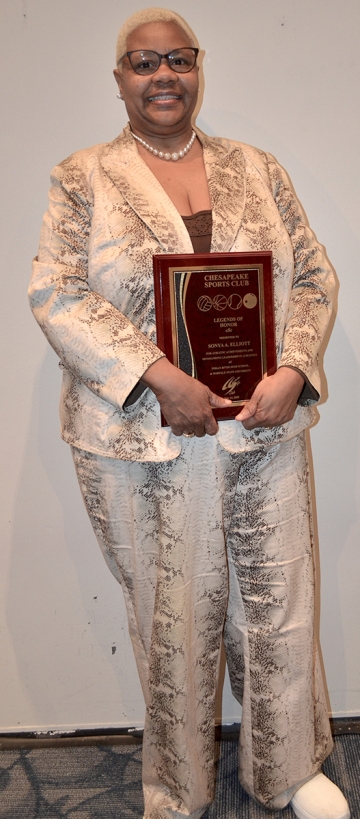 Legends of Honor Recipient Sonya Elliott