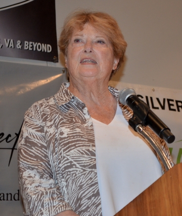 Legends of Honor Sonya Elliott Being Introducted by Andi Graham