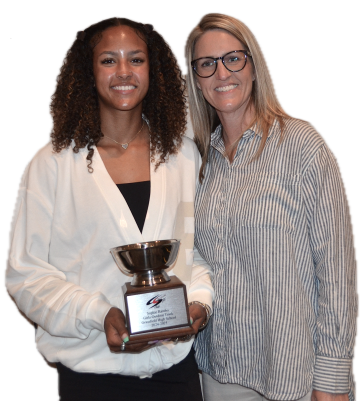 Student Athlete Sophie Rambo with Mom