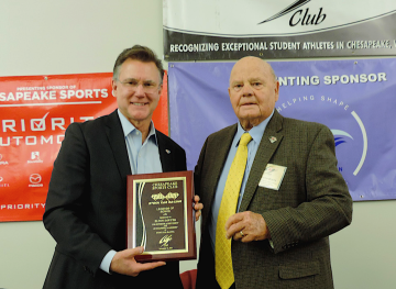 Elton Sawyer, Legends of Honor Nov 2023 with Martin Oliver, CSC Pres