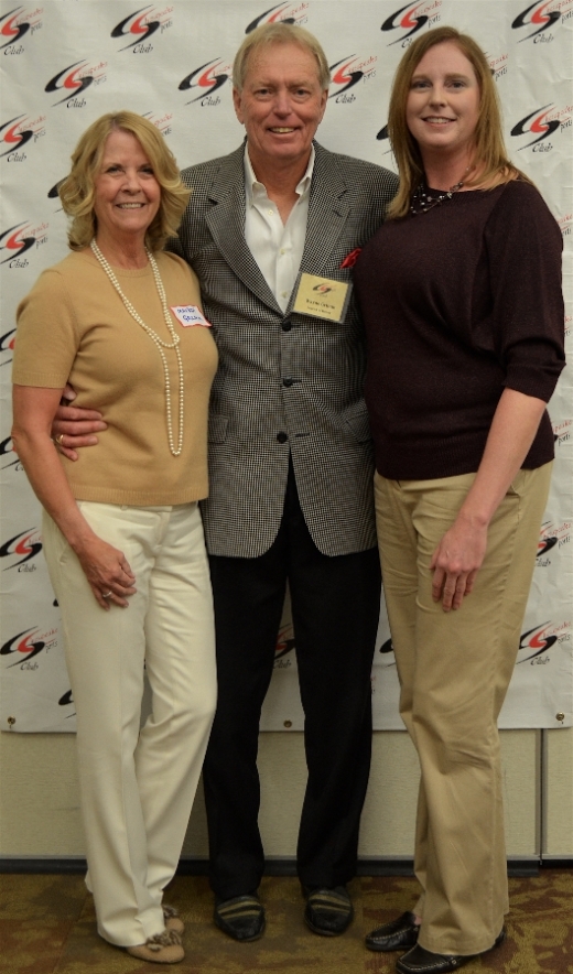 Wayne Grimm with Wife Maybin and Daughter
