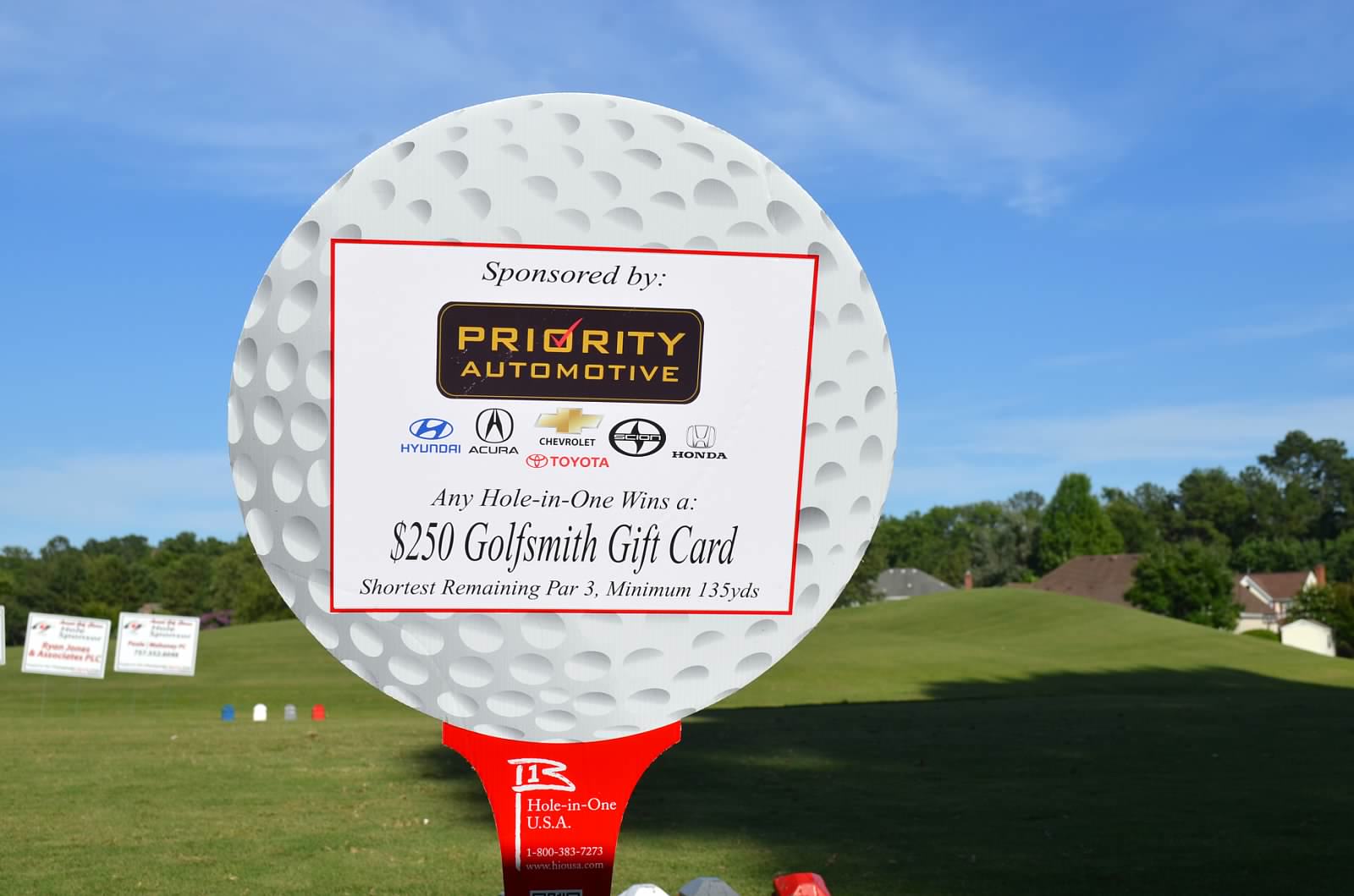 Priority $250 Golfsmith Card