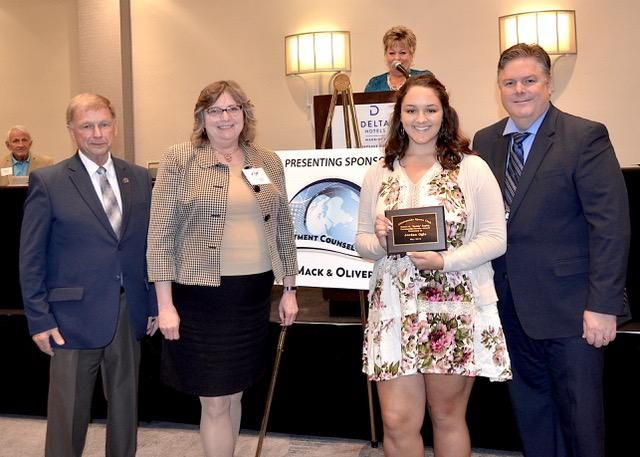 14 Jordan Ogle Deep Creek HS Chesapeake Service Community Award presented by Page Bagley