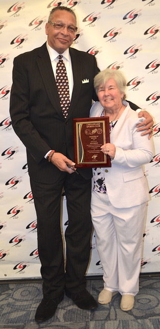Sue Dixon, Mar 2020 Legends of Honor Awardee w_Wilson Washington
