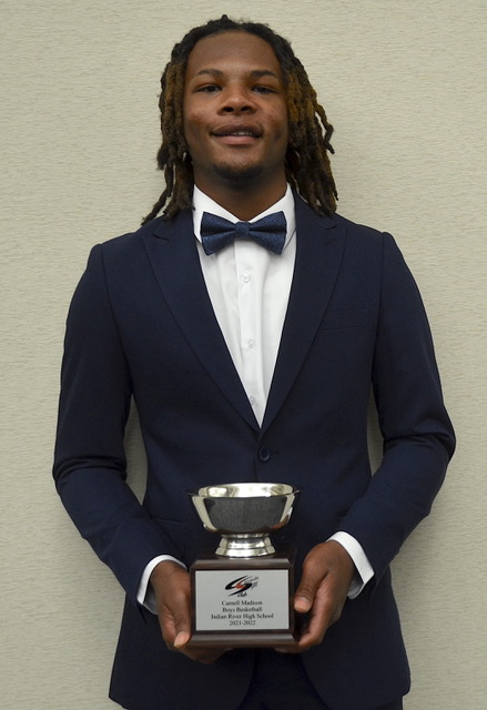 Student Carnell Madison, Boys Basketball, Indian River HS