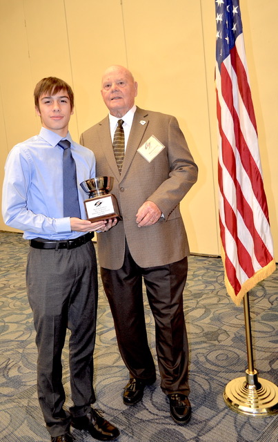 Student Athlete Beckham Rombaoa & Martin Oliver, CSC Pres