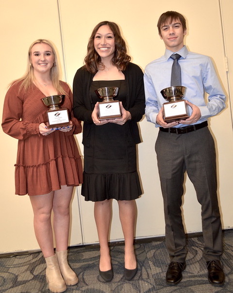 Student Athletes Emily wMadeleine & Beckham