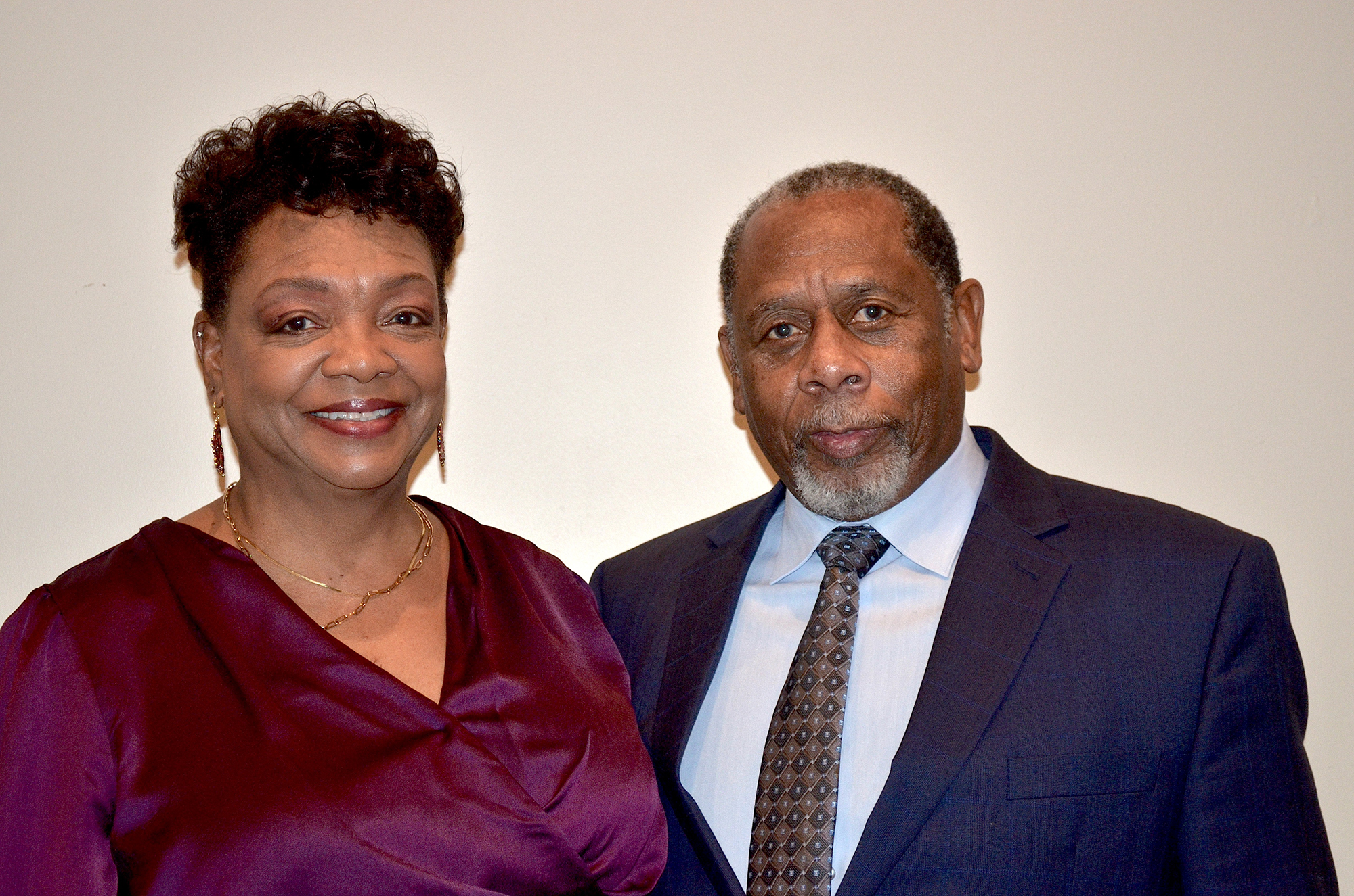 Legend Of Honor, Ernest Freddie Spellman, Sr With His Wife Sharon